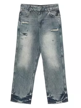 Джинсы R3 с потертостями Represent, синий