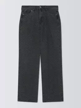 Джинсы rag & bone Logan Cotton Denim, черный