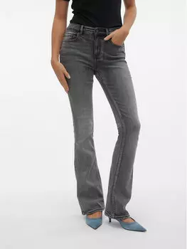 Джинсы расклешенного кроя Vero Moda, серый