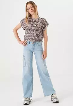 Джинсы расклешенные Garcia, цвет bleached