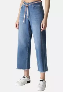 Джинсы расклешенные ppep., синий