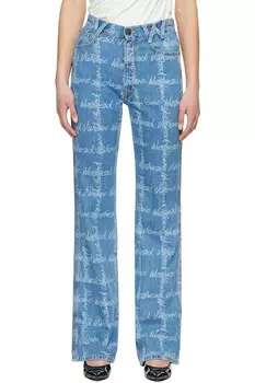 Джинсы Ray 5 с пятью карманами Vivienne Westwood, мультиколор