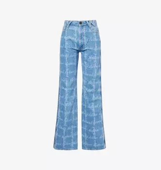 Джинсы Ray прямого кроя со средней посадкой и пятью карманами Vivienne Westwood, мультиколор