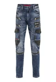 Джинсы regular CIPO & BAXX DENIM, синий