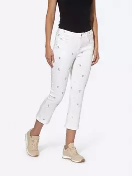 Джинсы regular heine, белый