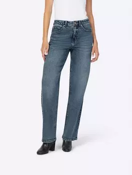 Джинсы regular heine, синий