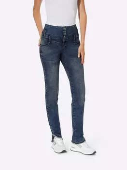 Джинсы regular heine, синий