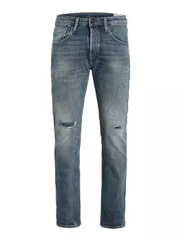 Джинсы regular JACK & JONES Mike Wood, темно-синий
