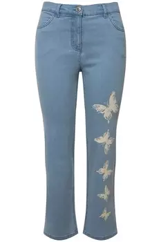 Джинсы regular MIAMODA, синий деним