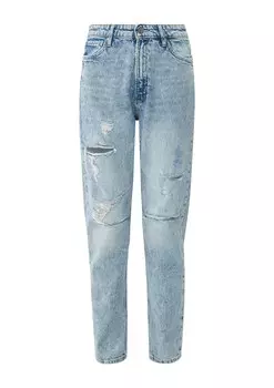 Джинсы regular QS, синий деним