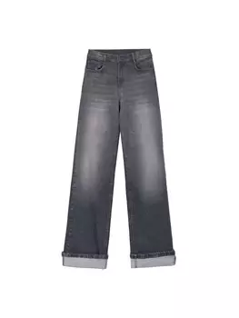 Джинсы regular THE-ARE, серый деним