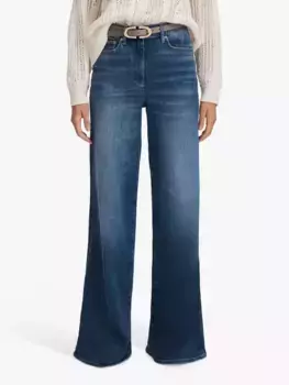 Джинсы Reiss Ameria Wide Leg, цвет mid/blue