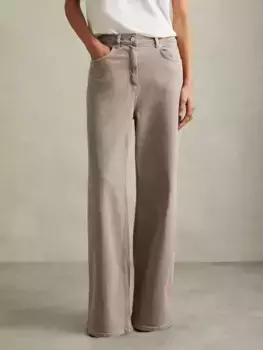 Джинсы Reiss Layla Garment Dyed, цвет neutral