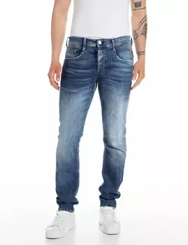 Джинсы REPLAY Slim fit Jeans, синий деним