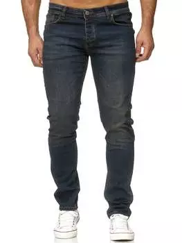 Джинсы RESLAD Jeans Basic Stretch Denim, темно-синий