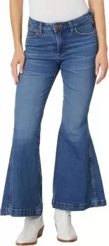 Джинсы Retro Premium Green Jeans Trumpet Flare in Ginny Wrangler, цвет Ginny