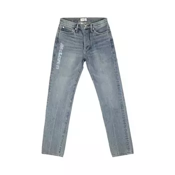 Джинсы Rhude Embroidered Denim Jeans, синий