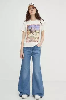 Джинсы RIBCAGE BELLS Levi's, синий