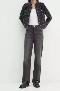 Джинсы RIBCAGE ПОЛНАЯ ДЛИНА Levi's, серый