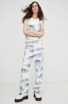 Джинсы RIBCAGE ПРЯМЫЕ Levi's, белый