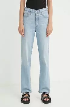 Джинсы RIBCAGE ПРЯМЫЕ Levi's, синий