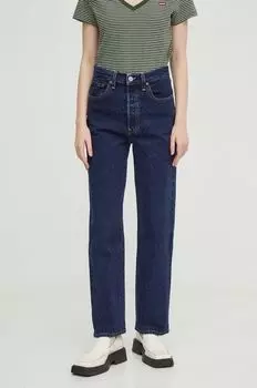 Джинсы RIBCAGE ПРЯМЫЕ Levi's, темно-синий