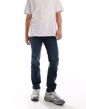 Джинсы Rider slim fit темного цвета Lee