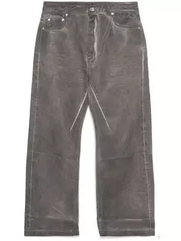Джинсы Рика Оуэнса DRKSHDW Geth Rick Owens DRKSHDW, серый