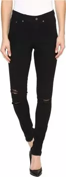 Джинсы Ripped Knee Denim Leggings HUE, черный