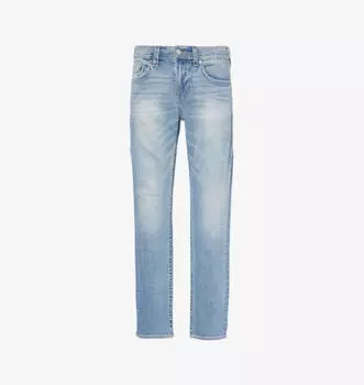 Джинсы Rocco Wissering Skinny Leg свободного кроя из эластичного денима True Religion, цвет brilliant med wash