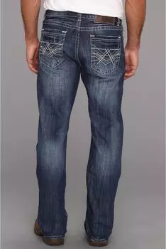 Джинсы Rock and Roll Cowboy Mens Double Barrel Relax, цвет Medium Wash