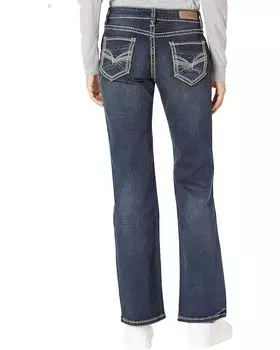 Джинсы Rock and Roll Cowgirl Boyfriend Fit in Dark Wash W2-7537, цвет Dark Wash