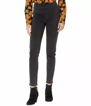 Джинсы Rock and Roll Cowgirl, High-Rise Skinny Mini in Black Wash WPS8179