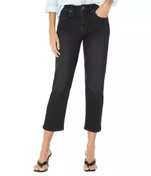 Джинсы Rock and Roll Cowgirl, High-Rise Cropped in Black WSC2676