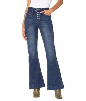 Джинсы Rock and Roll Cowgirl, High-Rise Trousers in Dark Vintage W8H2685