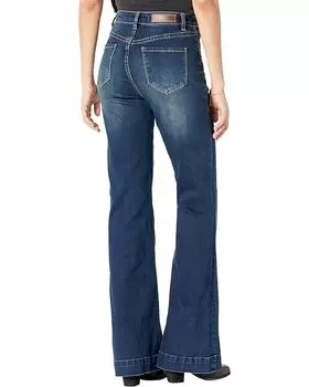 Джинсы Rock and Roll Cowgirl High-Rise Trousers in Night Blue W8H3522, цвет Night Blue