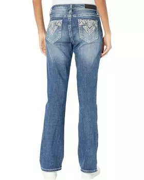 Джинсы Rock and Roll Cowgirl Mid-Rise in Medium Wash W1-2705, цвет Medium Wash