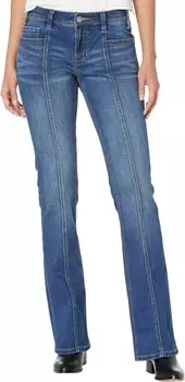 Джинсы Rock and Roll Cowgirl Mid-Rise Bootcut with Clean Pocket and Front Seam Detail in Medium Wash W1-6158, цвет Medium Wash