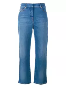 Джинсы Rockstud VALENTINO GARAVANI, синий