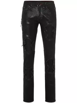 Джинсы Рок-Звезда Philipp Plein, черный