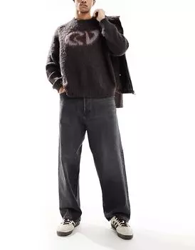 Джинсы Ron Skate Fit черного цвета Jack & Jones