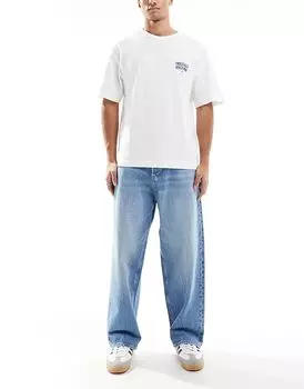 Джинсы Ron Skate Fit в средне-синем цвете Jack & Jones