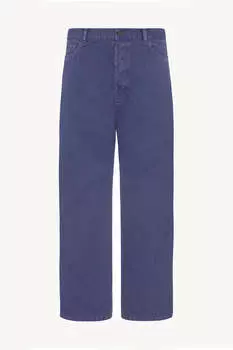 Джинсы Ross из хлопка The Row, синий