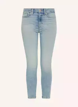 Джинсы roxanne ankle slim fit 7 For All Mankind, синий