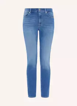 Джинсы roxanne узкого кроя 7 For All Mankind, синий