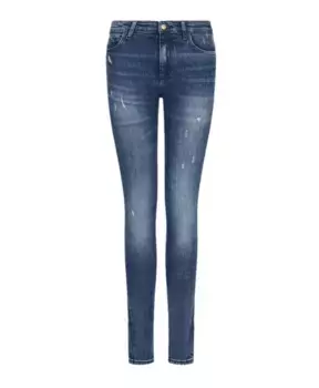 Джинсы с 5 карманами Armani Exchange, синий