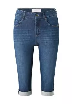 Джинсы с 5 карманами Джинсы Capri TU с эффектом поношенности ANGELS, цвет Blue Used