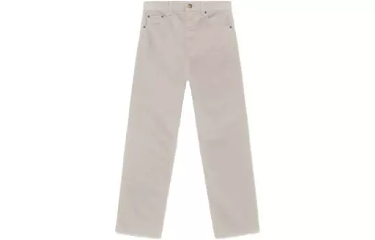 Джинсы с 5 карманами Fear Of God Essentials, цвет Silver Cloud