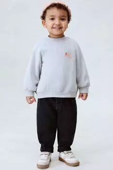 Джинсы с 5 карманами H&M, серый
