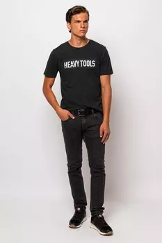 Джинсы с 5 карманами Heavy Tools, серый